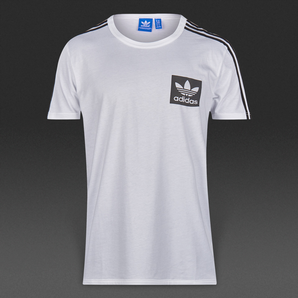 Adidas Originals Street Essentials Tee White / Black for Men